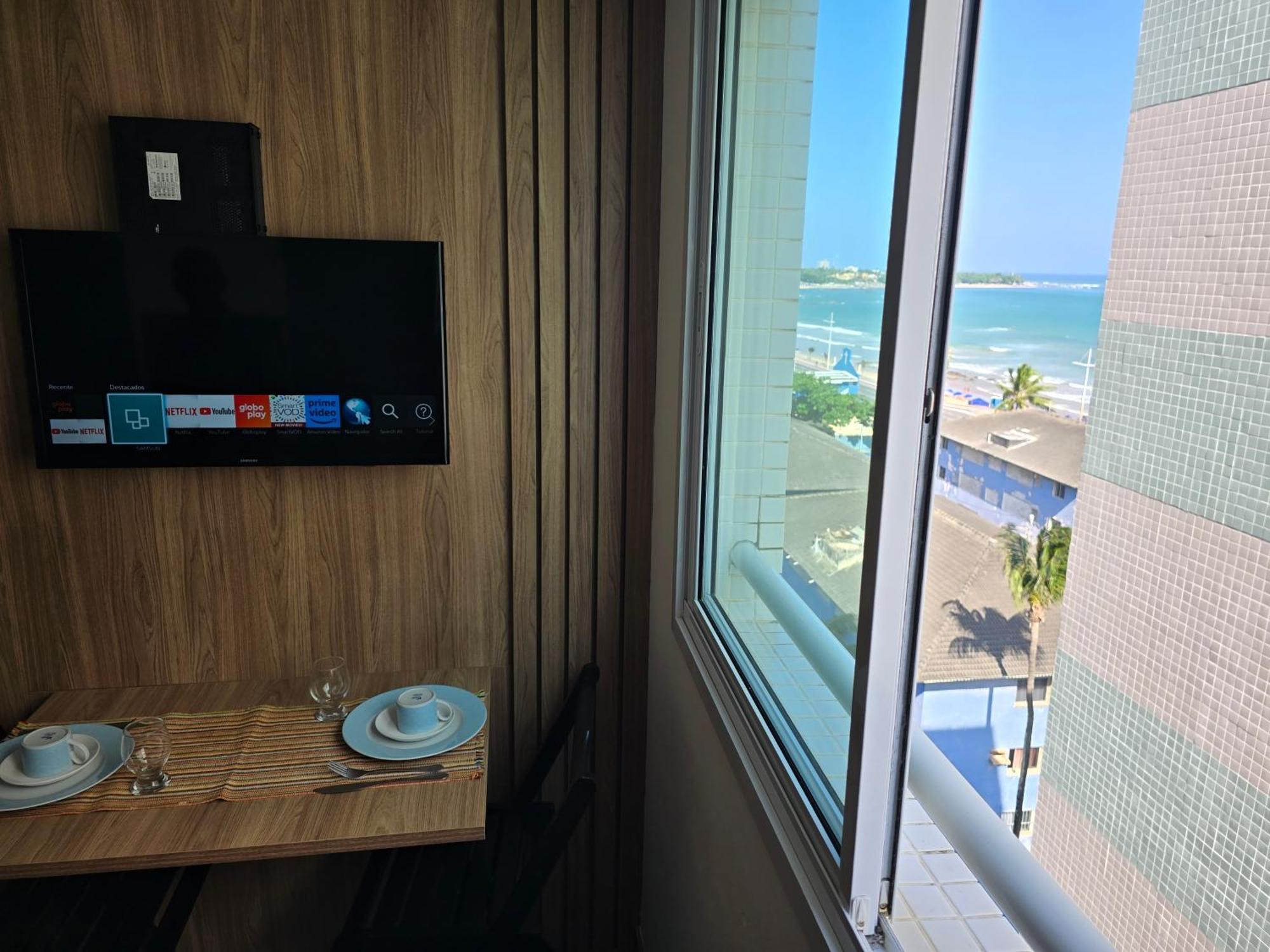 Apartamento 802 Nascente Luxuoso Vista Mar Vaga Privativa Salvador Exterior foto